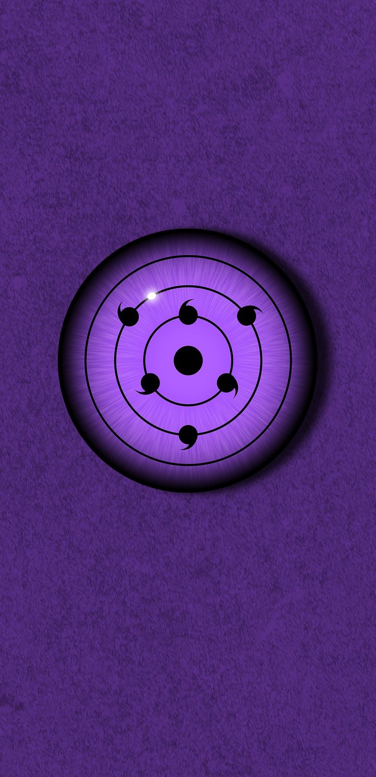 an image of a purple background with circles and dots in the center on top of it