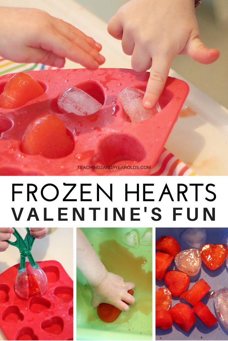 frozen hearts valentine's fun for kids to play with and learn how to make them