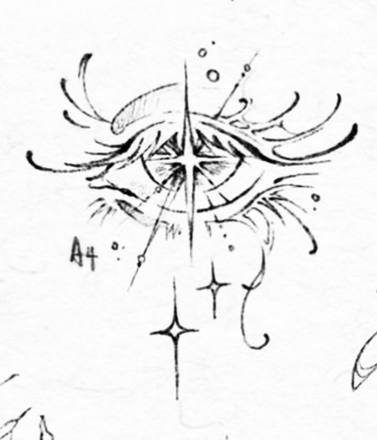 an all seeing eye tattoo design