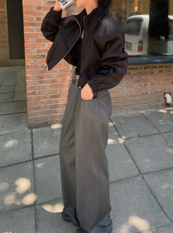 Pattern Type: Solid Pant Style: Wide Leg Pants Elasticity: Non Stretchy Length: Full Length Fit Type: Loose Baggy Trousers, Party Dress Long Sleeve, Puff Sleeve Dresses, Party Dress Long, Boho Maxi Dress, Dress Trousers, Sweater Blouse, Hoodie Top, Piece Dress