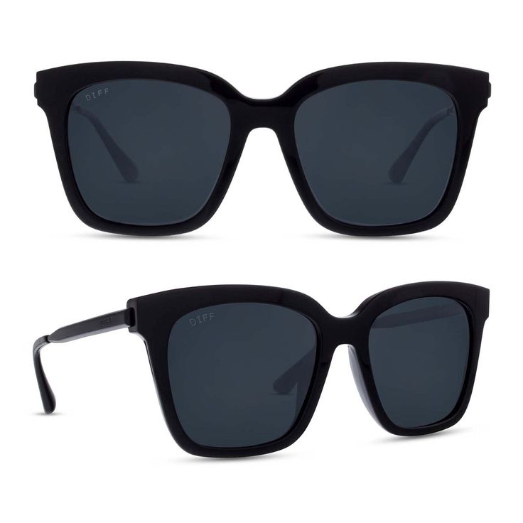 PRICES MAY VARY. OVERSIZED SQUARE SUNGLASSES These chic sunglasses feature a large square frame that flatters any face shape and adds a touch of glamour to your look with a frame width of 141mm or 5.5 inches and height of 47mm or 1.85 inches. UV400 PROTECTION See the world in a new light with scratch-resistant and UV 400 protected lenses. These fashionable square sunglasses offer both style and protection. Well made designer shades to protect your eyes and skin from harmful uv rays. STYLISH AND Bella Square, Glasses Inspiration, Oversized Square Sunglasses, Chic Sunglasses, Designer Shades, Diff Eyewear, Sunglasses For Women, Oversized Sunglasses, Polarized Lenses