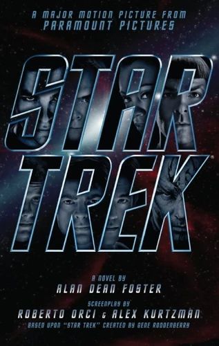 star trek movie poster with the title written in english and spanish, as well as an image of two men