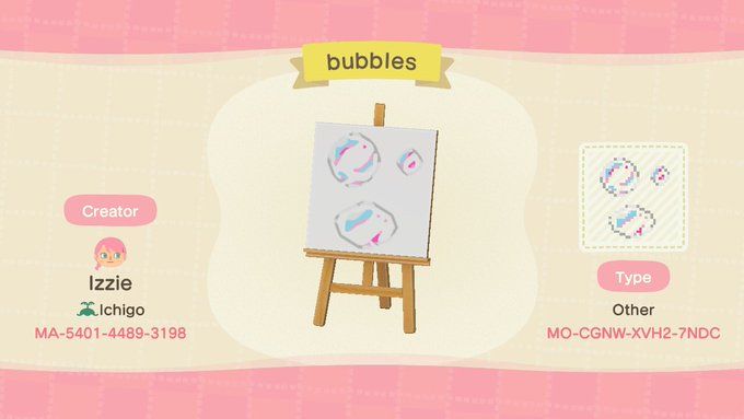 an animal crossing character is depicted in this screenshot from the game bubblebless