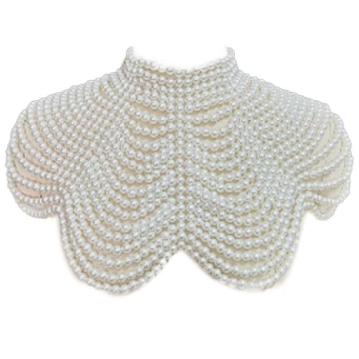 Cayanga – souk + SEPIA Beaded Body Chain, Pearl Bib Necklace, Body Chains, Bib Collar, Statement Choker, Beaded Collar, Choker Style, Collar Jewelry, Wedding Jewelry Sets