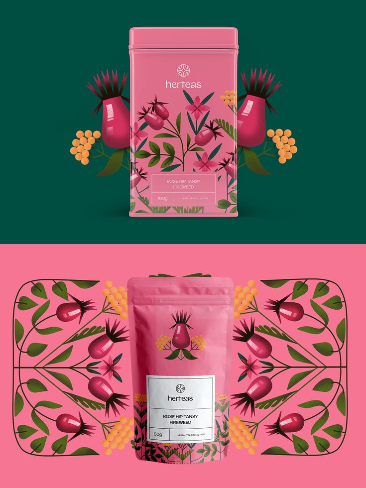 the packaging is designed to look like flowers