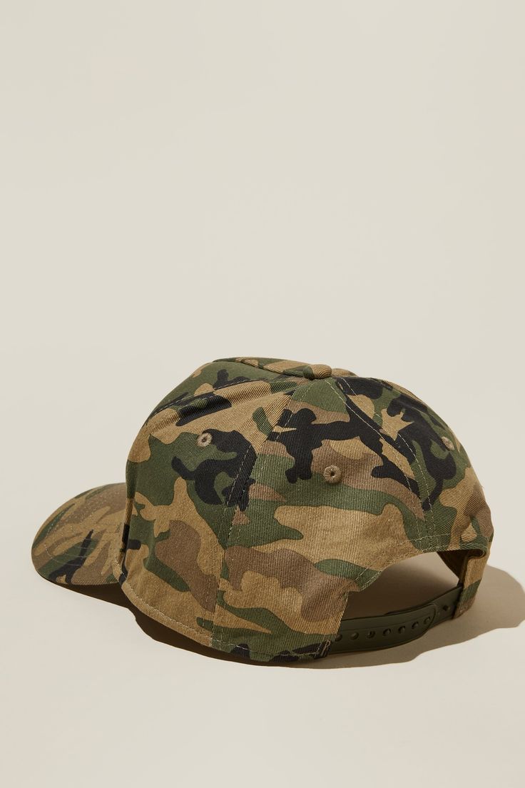 With A Heritage Sports Influence The Curved Peak Snap Back Is A No Brainer. An Easy Wear Cap For Any Occasion. Hide Your Hair In Style.Features:  Deep Crown For A Comfortable Fitcurved Peack With Stitching Detailrear Snapback ClosureCotton On Men - Curved Peak Snapback - Camo/White NycCotton On | Men | Accessories | Hats & BeaniesCotton On | Men | Accessories | Hats & BeaniesCotton On | Men | Accessories | Hats & Beanies Urban Trucker Hat With Curved Visor For Baseball Season, Sports Snapback Hat With Curved Bill, Camouflage Baseball Cap With Curved Bill For Streetwear, Casual Camouflage Hat With Curved Bill, Streetwear Camouflage Baseball Cap With Curved Bill, Curved Bill Fitted Hat For Baseball Season, Outdoor Snapback Hat With Curved Visor, Curved Bill Camouflage Hats For Streetwear, Urban Baseball Cap With Curved Bill