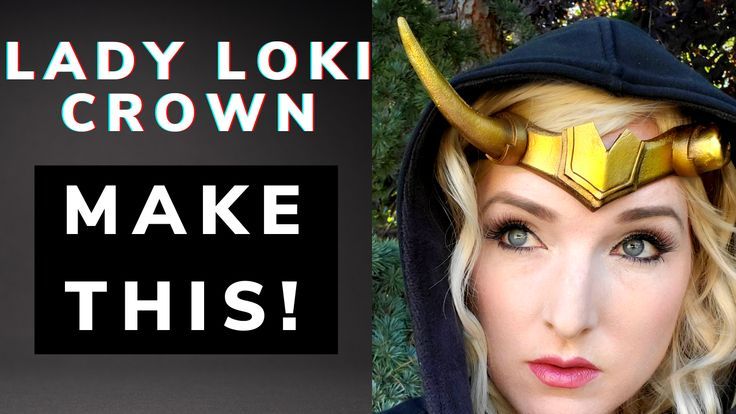 I teach you how to make this in my youtube video! Printable pdf on my etsy. Link in youtube description #sylvie #loki #ladyloki #sylviecosplay #cosplay Loki Cosplay Tutorial, Diy Eva Foam, Loki Halloween Costume, Lady Loki Cosplay, The Nine Realms, Marvel Diy, Nine Realms, Loki Costume, Crown Template