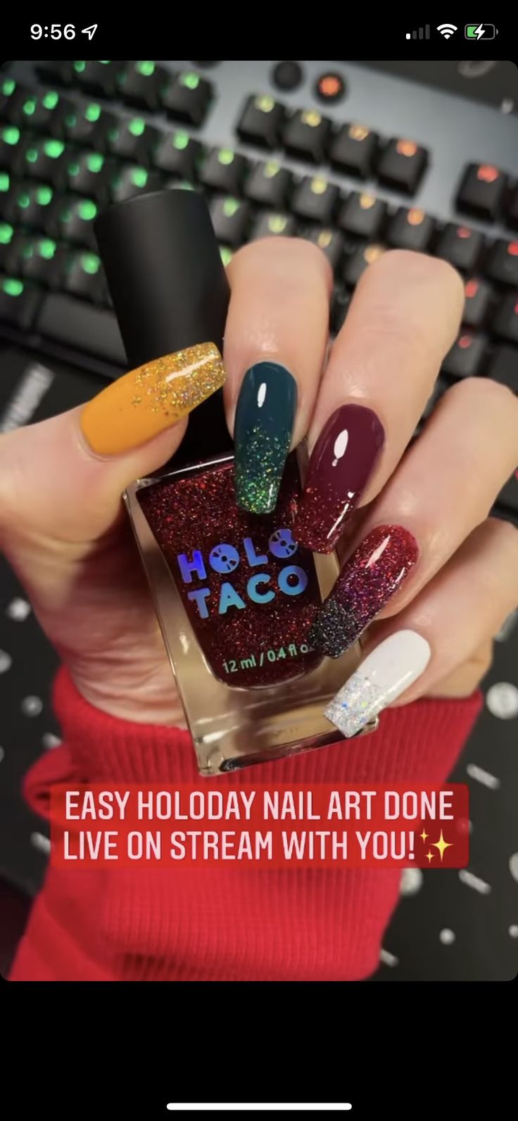 Simplynailogical Nails, Holo Taco Nail Art, Taco Nail Art, Holo Taco, Diy Nails, Nail Design, Art Designs, Nail Art Designs, Nail Designs