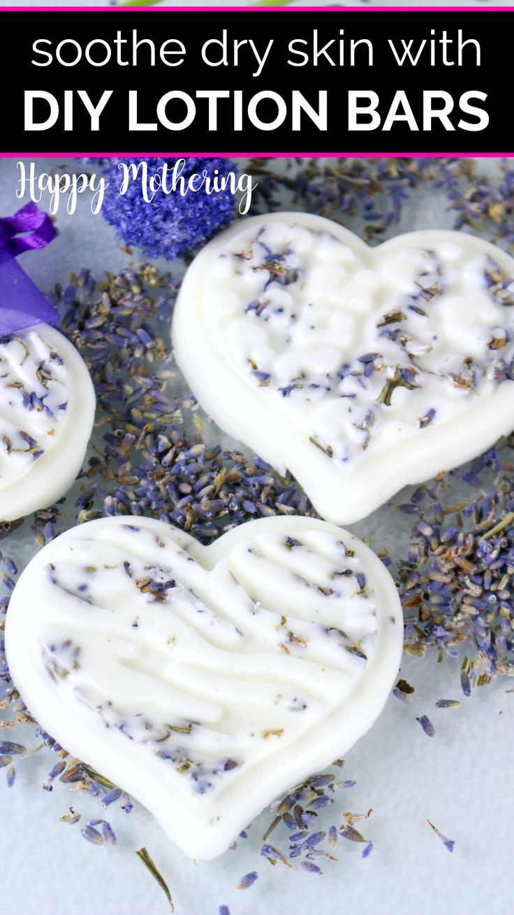 Lavender Lotion Bars Diy, Lavender Lotion Diy, Lavender Lotion Bars, Lavender Recipes Beauty, Diy Lotion Bars, Lavender Recipe, Lotion Bar Recipe, Lip Peeling, Lotion Bars Diy