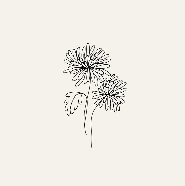 black and white drawing of three flowers on a light colored background with the word love written below it