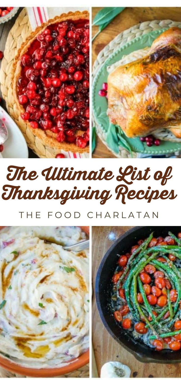 the ultimate list of thanksgiving recipes from food charlatan to cranberry sauce