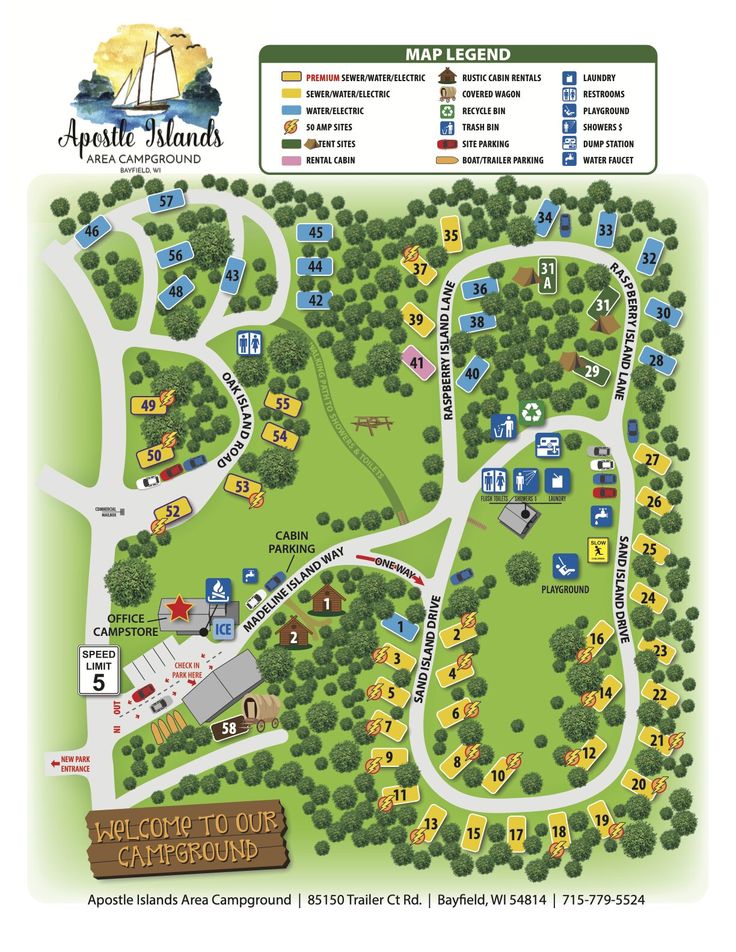 the map for an apartment community with lots of rooms and parking spaces on it's side