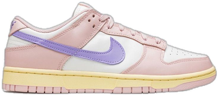 Nike Dunk High Pink Oxford, Nike Dunks Pink Oxford, Pink Low-top Sneakers With Logo, Pink Low-top Sneakers With Embroidered Logo, Nike Dunk Low Light Soft Pink, Oxford Sneakers, Nike Dunk Low, Dunk Low, Nike Dunks