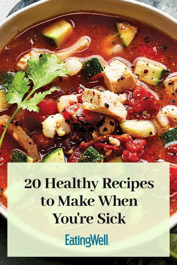 Whether you're in the eye of a cold and flu season storm or looking for recipes your sick loved ones will appreciate finding on their doorstepthis mix of freezable casserolesbrothy soups and pantry dinners has something for youFor something you can whip up with what you have on handtry our Creamy White Chili with Cream Cheese.comfortfood healthydinnerideas whattoeatwhenyouresick souprecipesforwhenyouresick Food For Sick People Meals, Dinners When Your Sick, Recipes When Your Sick, Sick Food Recipes, What To Eat When Sick, Food For Sick People, Sick Day Food, Chili With Cream Cheese, Freezable Casseroles