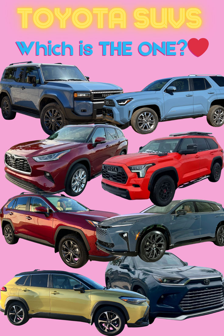 Toyota SUV Toyota Suv Models, Toyota Car Models, Toyota Suv, Toyota Car, Big Wheels, Life Vision, Big Wheel, Toyota Cars, Girl Guides