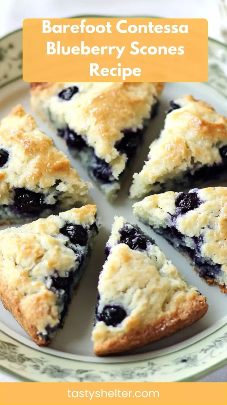 barefoot contessa blueberry scones recipe Moist Blueberry Scones, Easy Blueberry Scones Recipe, Blueberry Scones Recipe Easy, Scones Blueberry, Perfect Scones Recipe, Blueberry Scone, Best Scone Recipe, Breakfast Scones, Blueberry Scones Recipe