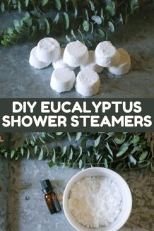 Diy Eucalyptus Shower Steamers, Dried Eucalyptus Uses, How To Make Shower Steamers, Homemade Shower Steamers, Shower Steamers Recipe, Eucalyptus Shower Steamers, Nesting Party, Vicks Shower, Shower Tabs