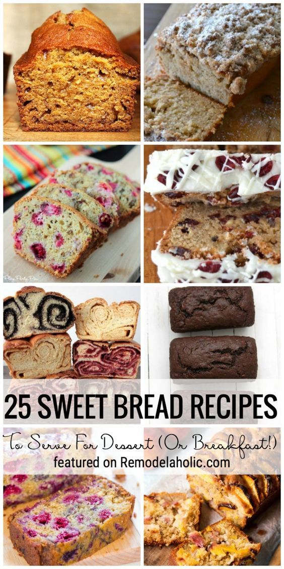 25 sweet bread recipes to start the day off right