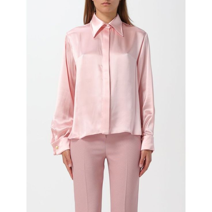 Spring/Summer 2024 Hebe Studio Shirt Woman Pink Size Type: It Sku: Gig-H225-Shrt-Slk ~ Baby Pink Welcome To The Official Luosophy Poshmark Closet! Luosophy Is A Luxury Brand Reselling Company Founded In San Diego, Ca From 2016. All Our Products Are Imported From Italy And Sold In The Usa. We Do Our Best To Provide High Fashion, Luxury Items At Affordable Prices. We Guarantee All Our Products Are 100% Authentic. Shop With Us And You Will Forget About Shopping At Department Or Brand Name Stores. O Luxury Pink Blouse, Luxury Silk Tops For Summer, Designer Summer Blouse In Relaxed Fit, Designer Pink Workwear Blouse, Designer Summer Blouse With Relaxed Fit, Designer Pink Blouse For Work, Designer Blouse With Spread Collar For Summer, Luxury Pink Tops For Spring, Spring Designer Tops With Spread Collar