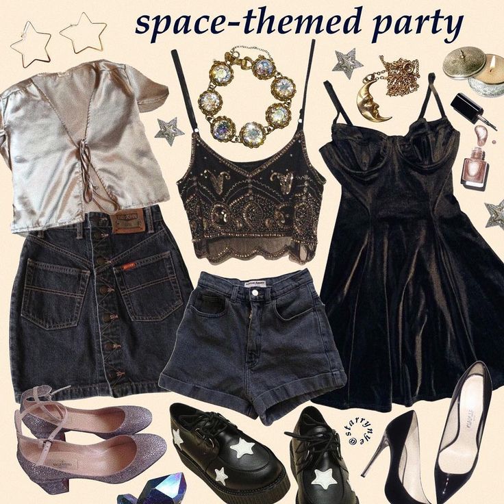 I love themed parties so much wow • • • #niche #nichememe #nichememes #moodboard #moodboards #mood #aesthetic #aesthetics #explorepage Grunge Party Outfit, Fashion Guys, Francoise Hardy, Marlene Dietrich, Estilo Punk, Mood Board Fashion, Space Theme, Mode Inspo, Grace Kelly