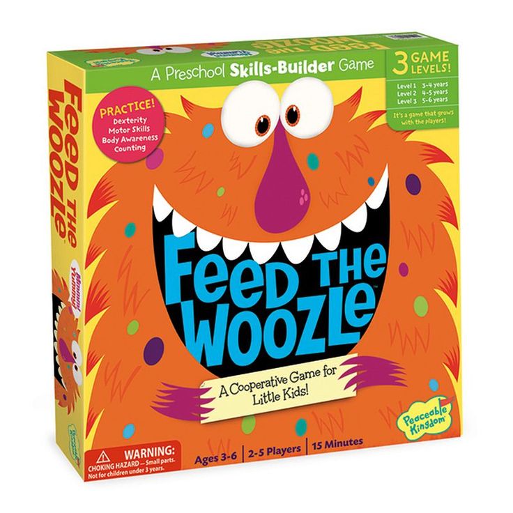 the feed the woozle board game