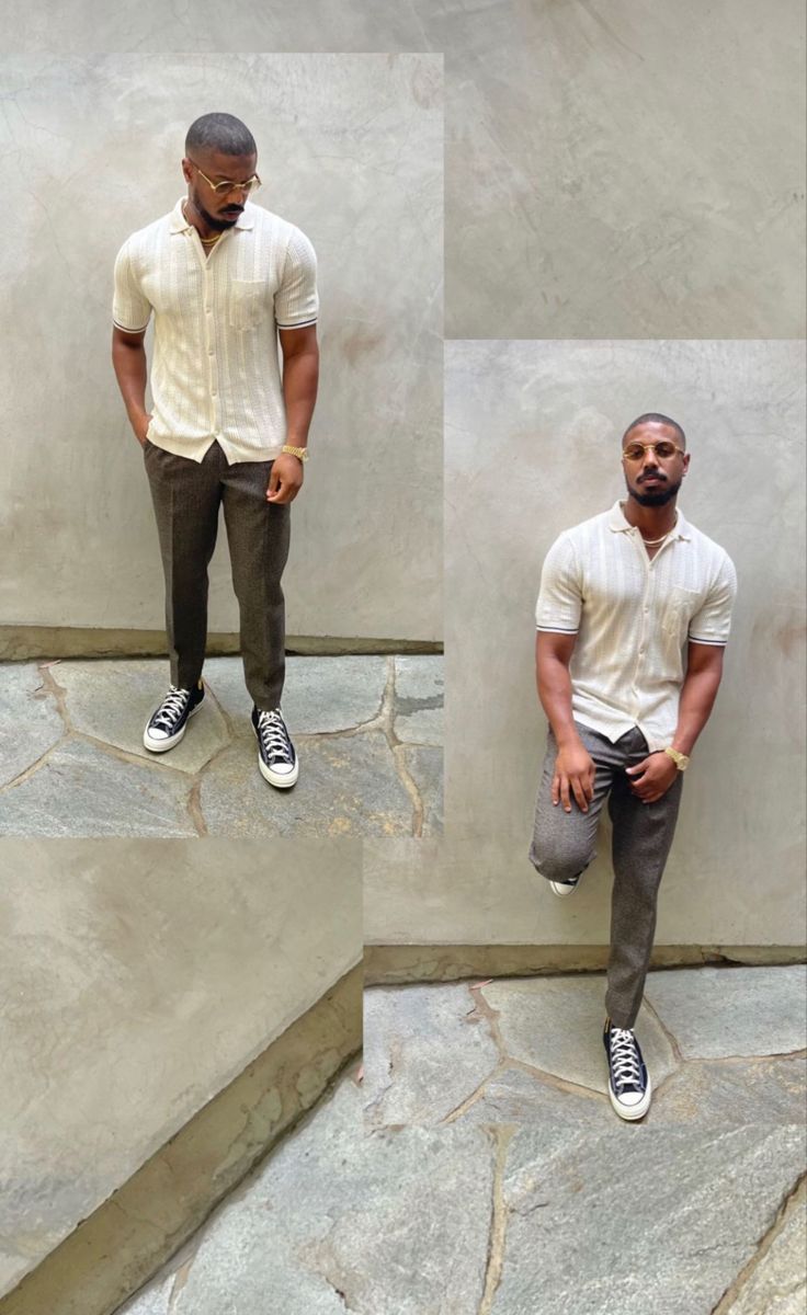 Black Men Casual Outfits, Fashion For Men Over 40, Milan Fashion Week Men, Over 40 Fashion, Black Men Fashion Urban, Mens Smart Casual Outfits, Fashion Basics, Black Men Fashion Casual, 40 Fashion