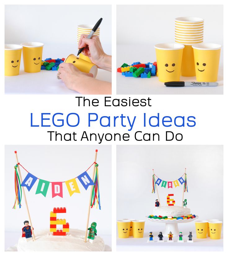 the easyest lego party ideas that anyone can do