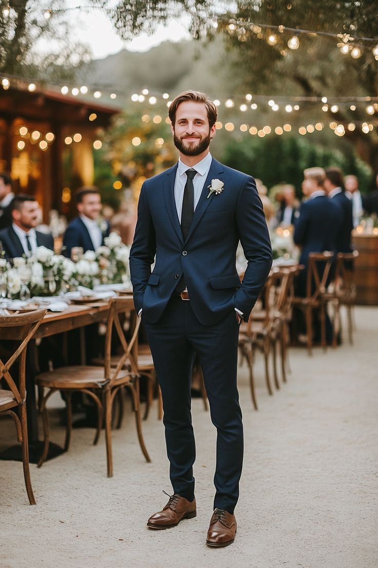 Elevate your wedding style with the latest stylish groom suit trends for 2025! Discover unique looks that enhance your overall wedding aesthetic, ensure comfort, and make a lasting impression on your big day. Save this pin for your groom's inspiration!  #WeddingPlanning #GroomStyle #WeddingTrends2025 #BridalInspiration #WeddingFashion #GroomAttire #MenInSuits #WeddingStyle #GroomLookbook #WeddingInspo #StylishGroom #SuitTrends #WeddingOutfits #GroomingTips #WeddingAesthetic Grooms Suit Ideas, Wedding Suits Groom Unique, Groom Suit Trends, Groom Suit Ideas, Wedding Party Attire, Wedding Suits Groom, Unique Looks, Style Essentials, Party Attire