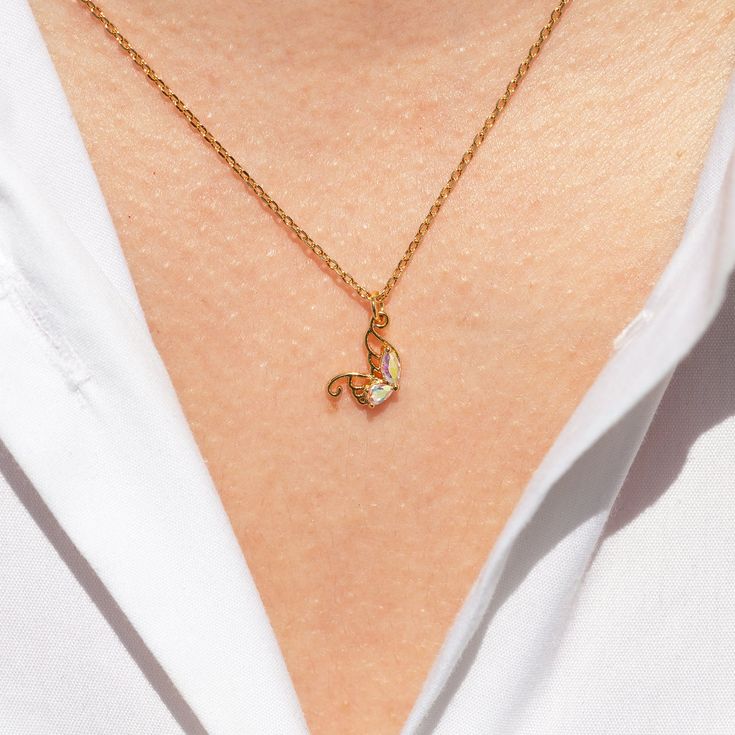 Best friends are as unique and special as butterflies. Keep one necklace, gift the other half to your bestie, and watch your friendship soar to new heights. The Other Half, Other Half, One Image, Necklace Gift, 18k Rose Gold, Rose Gold Plates, Necklace Set, Sale Items, Butterflies