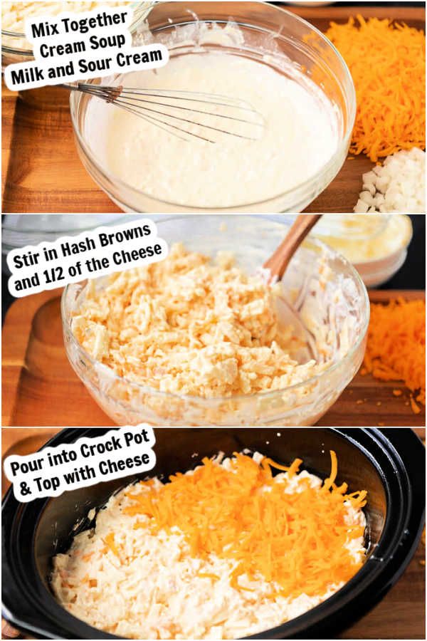 the steps to make cheese covered rice in a crock pot