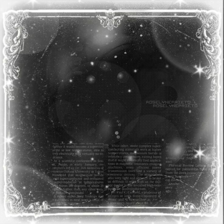 a black and white photo with stars in the sky, on top of a frame