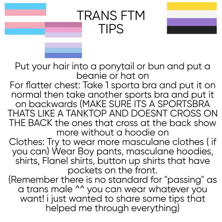 the text on this page says, transs fm tips put your hair into ponytail or bun and put a flatter crisst