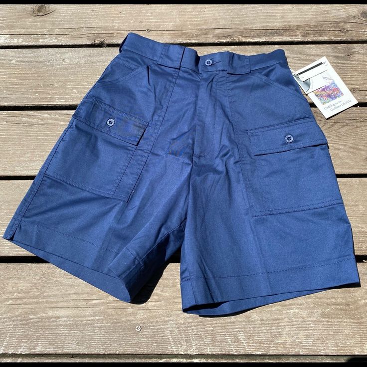 The Hatteras Cargo Shorts Feature The Same Great Design As Our Bestselling Sportif Original Cargo Shorts, But Feature A Longer 7.5 Inch Inseam In A Lighter Tropical Weight Fabric. Brand New. Never Worn Navy Bottoms With Pockets For Outdoor, Navy Outdoor Bottoms With Pockets, Blue Cargo Pocket Shorts, Blue Cargo Shorts With Pockets For Summer, Fitted Blue Shorts With Side Pockets, Blue Cargo Shorts With Side Pockets, Utility Blue Shorts With Side Pockets, Blue Utility Shorts With Side Pockets, High Waist Blue Shorts With Cargo Pockets