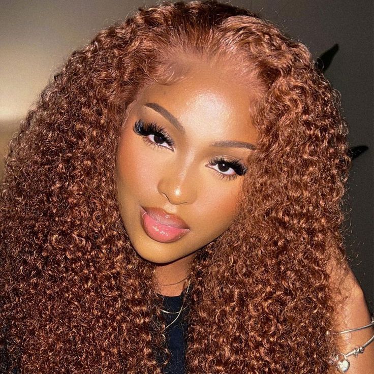 Item: 180%/150% Medium Auburn Jerry Curly Lace Wig Virgin Human Hair Ginger Color Wigs Flash Sale WigsStyle:Jerry Curl Hair Material:100% Virgin Human Hair Hair Color:Ginger Color #30 Texture:Curly Hairwigs,Soft, Comb Easily, Minimal Shedding, No Tangling Shipment:USPSExpress 1-3 days; USPS 3-5 business days; DHL/FedEx/UPS 4-6 business days; To UK 5-10 business days; (APO/FPO takes 7-15 days) Special Features:Can Be Straightenand Restyled Hair Color Wigs, Medium Auburn Hair Color, Hair Color Auburn Brown, Medium Auburn Hair, Virgin Hair Color, Cabello Afro Natural, Color Wigs, Curly Lace Wig, Auburn Brown