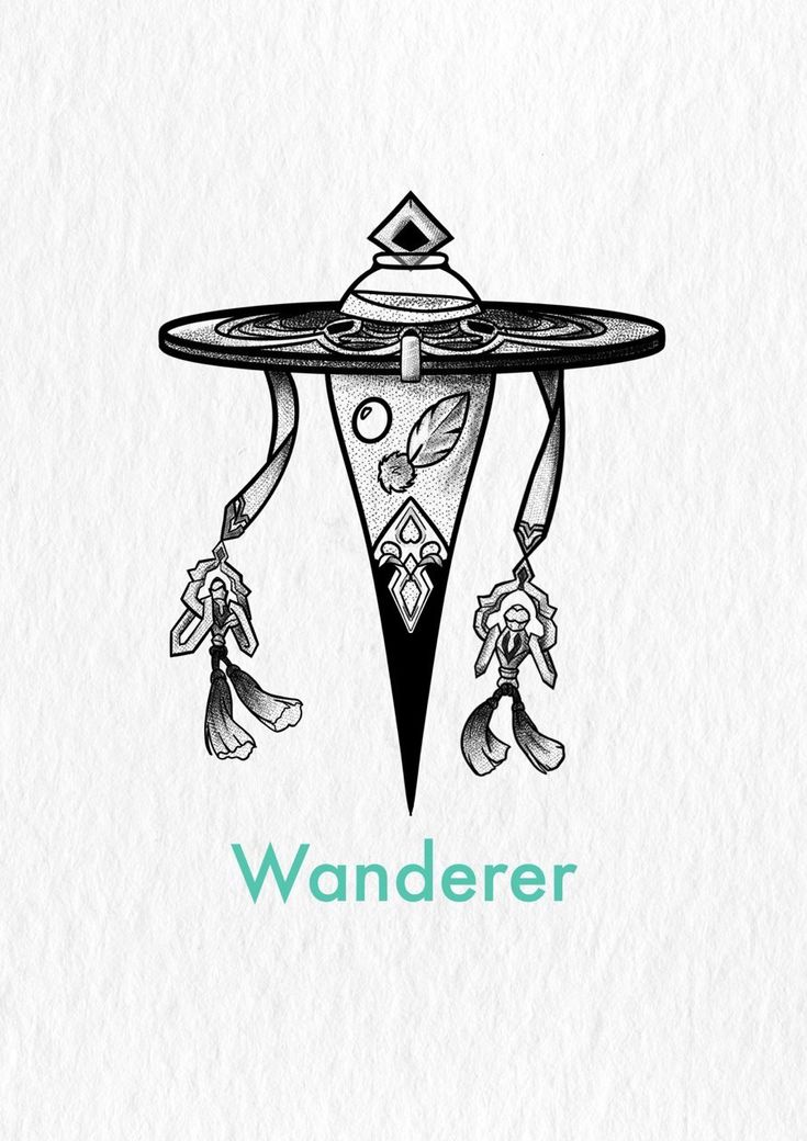 the logo for wanderr is shown in black and white, with flowers hanging from it