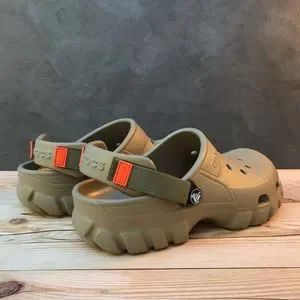 CROCS | Shoes | Crocs Off Road Sport Clog | Poshmark Fuzzy Crocs, Crocs Baya, New Crocs, Shoes Crocs, Crocs Clog, Grey Sandals, Crocs Men, Canvas Loafers, Crocs Classic Clogs