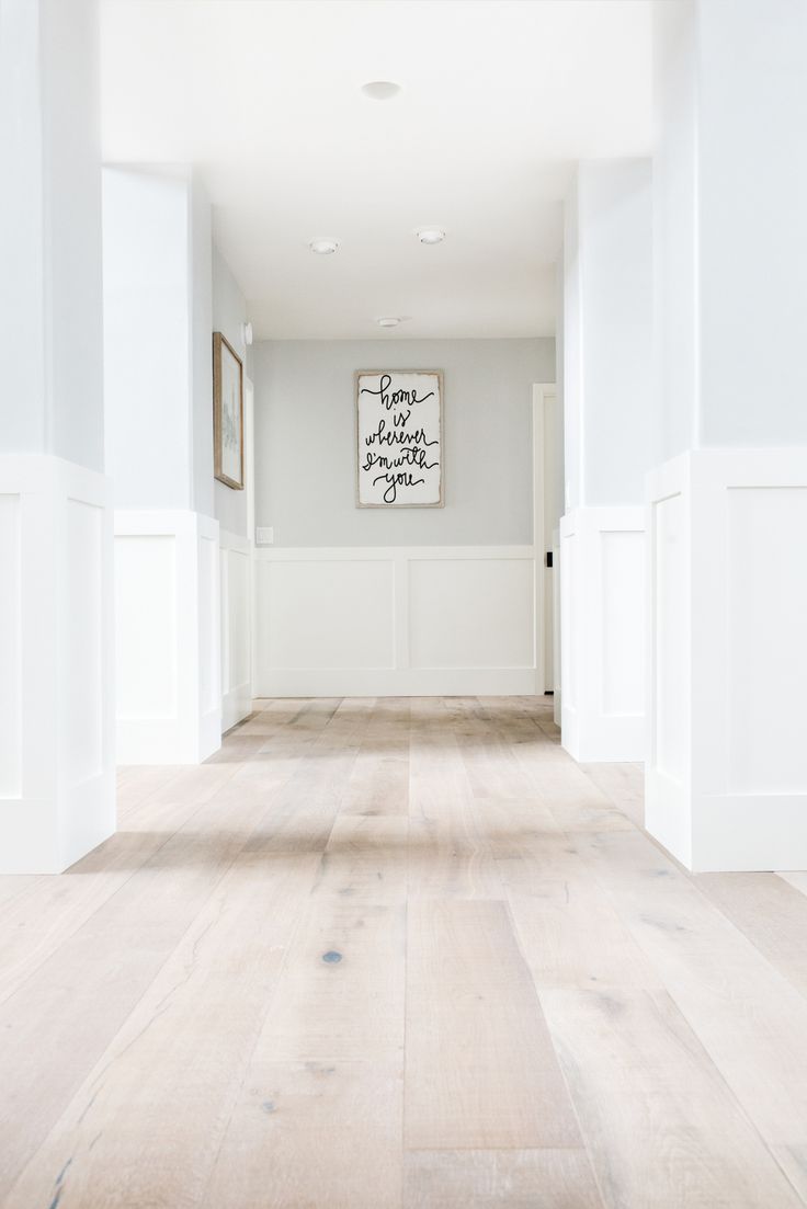 an empty room with white walls and wood floors is featured on instagram for the tomkat studio's post