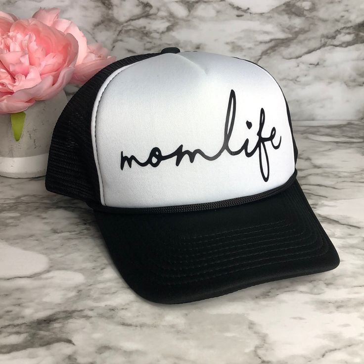 Ariebdesigns Momlife Trucker Hat, Snapback Adjustable. Available In 3 Sizes. New With Tags Mom Trucker Hats, Hat Bar, Chanel Hat, Beige Hat, Aviator Hat, Adidas Hat, Straw Cowboy Hat, Louis Vuitton Fashion, Shop Ideas