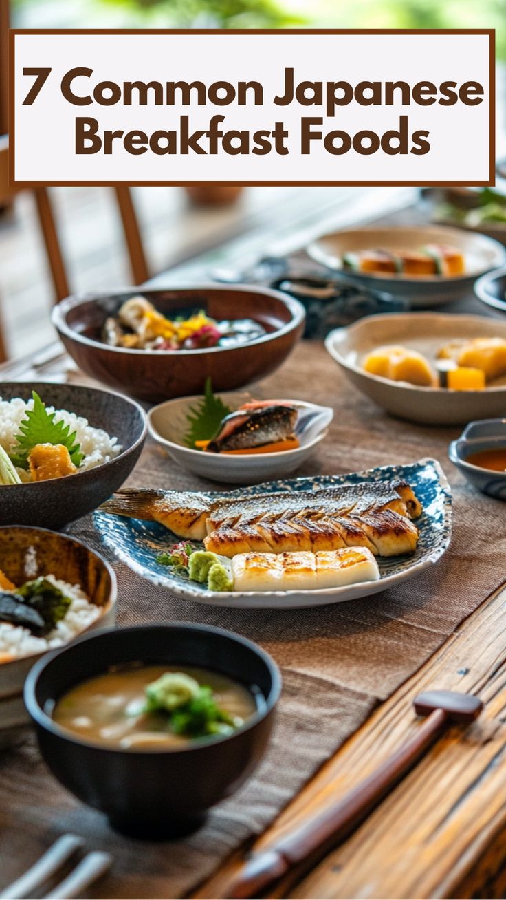 A variety of popular Japanese breakfast dishes including miso soup, tamagoyaki, and grilled fish arranged on a traditional table setting. Japanese Breakfast Ideas, Fish Breakfast, Traditional Japanese Breakfast, Dutch Breakfast, Japanese Breakfast Traditional, Japanese Style Breakfast, Healthy Japanese Recipes, Greek Breakfast, Japanese Breakfast