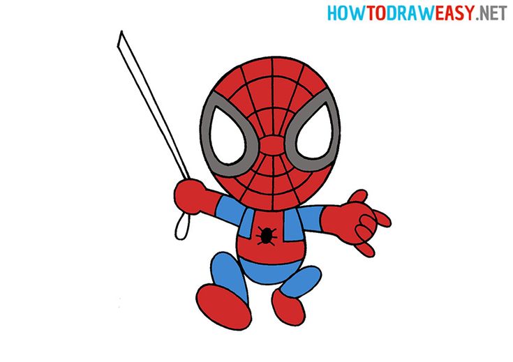 How to Draw Spiderman for Kids - How to Draw Easy Spider Man Cartoon Drawing, Cartoon Drawing Easy, How To Draw Spiderman, Spider Man Cartoon, Elementary Drawing, Spiderman Cartoon, Spiderman Drawing, Man Cartoon, Tree Drawings Pencil