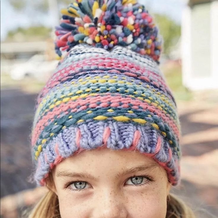 Nwt Matilda Jane Burr Hat Moments With You Trendy Multicolor Winter Hats, Playful Winter Brimmed Hat, Playful Purple Adjustable Hat, Trendy Multicolor Hats For Cold Weather, Adjustable Purple Beanie For Winter, Cute Purple Beanie Hat, Playful Hats For Cold Weather, Cute Multicolor Crochet Hat One Size, Cute Multicolor Crochet Hat