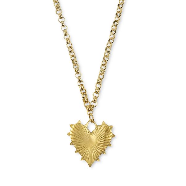 Gold Heart Charm Necklace, Big Gold Heart Necklace, Gold Heart Pendant Necklace, Hart Jewellery, Downtown Charleston Sc, Heart Pendant Necklace Gold, Necklace Stack, Mama Necklace, Heart Necklaces