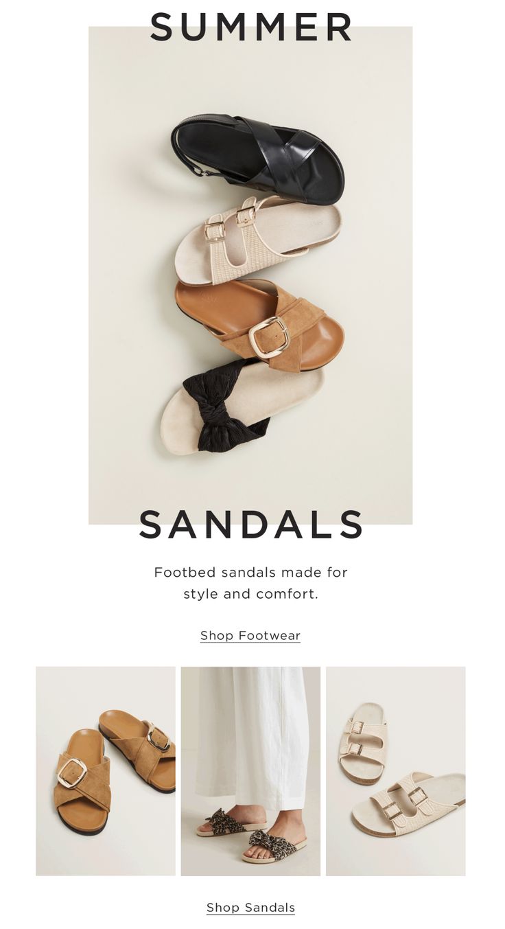 Shoe Brand Instagram Feed, Shoes Email Design, Footwear Content Ideas, Footwear Instagram Feed, Newsletter Fashion Design, Footwear Ads Ad Campaigns, Footwear Advertisement Poster, Email Marketing Design Layout, Edm Ideas