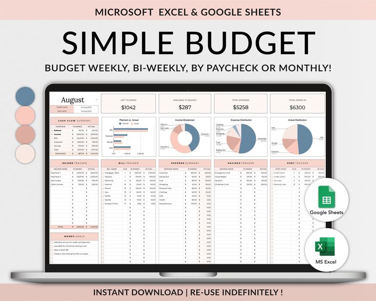 budget spreadsheet template free Notion Monthly Planner, Financial Budget Spreadsheet, Notion Finance Tracker, Budget Planner Worksheet, Monthly Budget Excel, Paycheck Planner, Budget Planner Book, Simple Budget Template, Free Spreadsheets