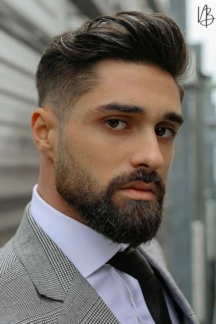 Popular Beard Styles, New Beard Style, Faded Beard Styles, Beard Trend, Stylish Beards, Beard And Mustache Styles, Mens Hairstyles With Beard, Beard Styles Short, Beard Haircut