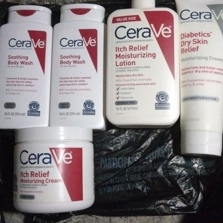 Cerave (5)Itch Relief (2) Body Wash, Value Lotion, Value Cream, Diabetes Dry Skin Relief Moisturizing Cream All Item Accepted By National Eczema Association (1) Itch Relief Moisturizing Lotion 16oz (1) Itch Relief Moisturizing Cream 16oz:(Exp 2/2024) (1) Diabetics Dry Skin Relief Moisturiziing Lotion (2) Soothing Body Wash 10oz Itch Relief Skin, Skincare Cerave, Cerave Skincare, Itch Relief, Moisturizing Lotion, Skin Cleanse, Insect Bites, Moisturizing Cream, Moisturizer For Dry Skin