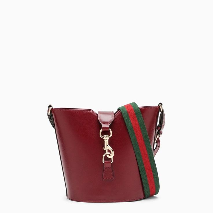 Mini Bucket Bag By Gucci In Rosso Ancora Coloured Leather Featuring An Adjustable And Detachable Green And Red Web Ribbon And Leather Shoulder Strap, A Hook-And-Eye Closure, Linen Lining, An Internal Welt Pocket With A Zip Fastening And Gold-Tone Metal Hardware. Width 18,5 Cm X Height 20,5 Cm X Depth 12,5 Cm Shoulder Strap Length 84 Cm Size Type: Int Material: Leather Sku: 2f-782908aaddy/O_guc-6449_100 Welcome To The Official Luosophy Poshmark Closet! Luosophy Is A Luxury Brand Reselling Company Mini Bucket Bag, Red Web, Fendi Accessories, Mini Bucket Bags, Mini Bucket, Bottega Veneta Shoulder Bag, Green And Red, Vuitton Bag, Fendi Bags