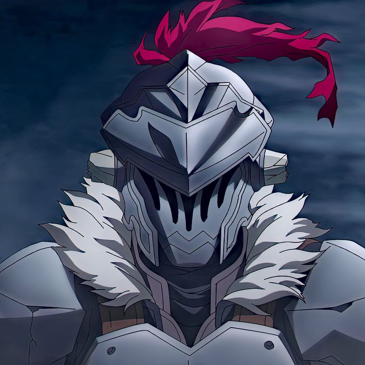 an anime character with red hair and armor