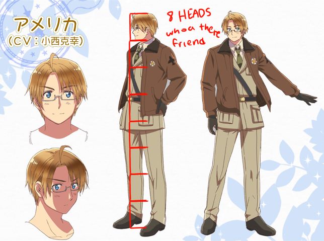 an anime character is wearing glasses and a brown jacket with his hands on his hips