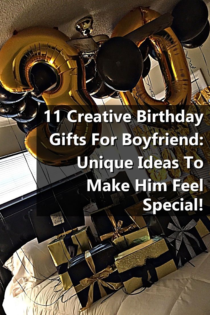 Discover 11 creative birthday gifts for boyfriend that will truly make him feel special! From personalized keepsakes to unique experiences, this guide offers a range of thoughtful ideas to surprise him on his big day. Whether he's into tech, adventure, or heartfelt gestures, you’ll find the perfect gift that matches his personality. Make his birthday unforgettable with these unique suggestions that show just how much you care! Birthday Mission For Boyfriend, Thoughtful Gifts For Men, Big Birthday Gifts For Boyfriend, Happy Birthday Gift Box For Boyfriend, Male Birthday Gifts Boyfriends, Husbands Birthday Gift Ideas, Sensory Gifts For Boyfriend, Men Bday Gifts Ideas, Fun Gifts For Boyfriend